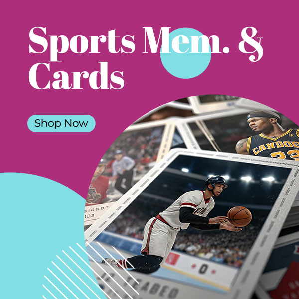 sports memorabilia & cards