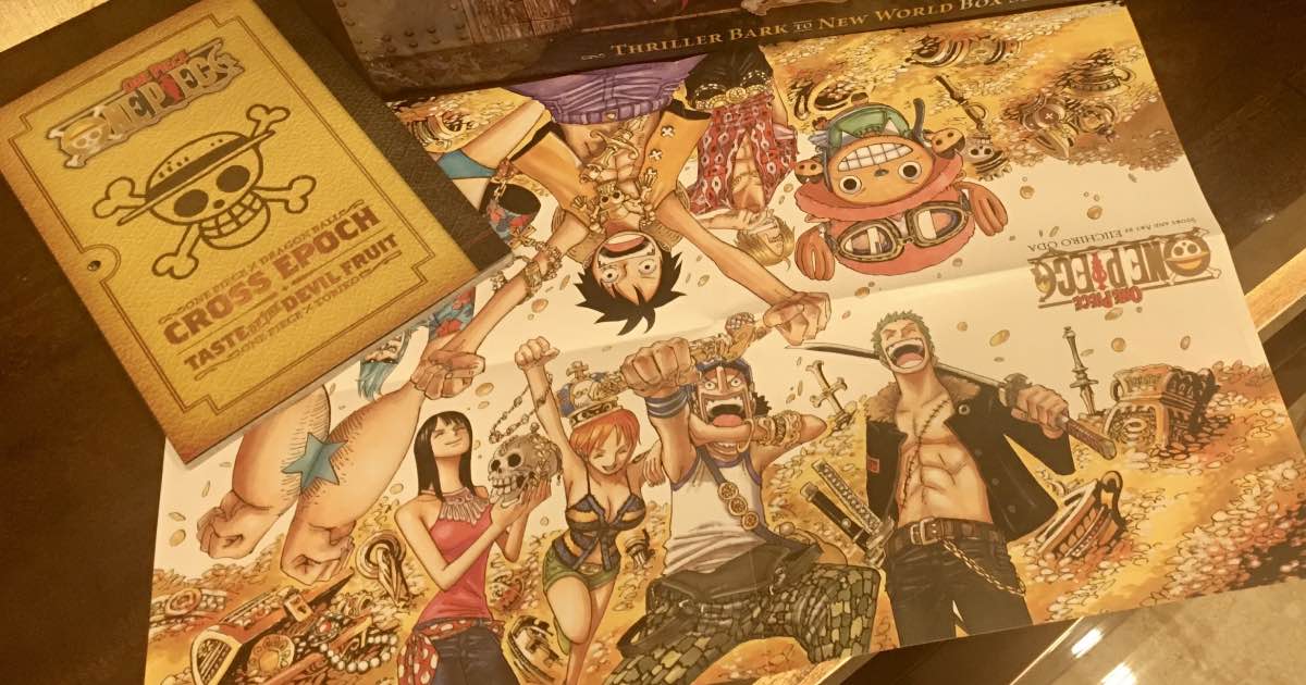 Trousse Triple Manga One Piece sur Cec Design