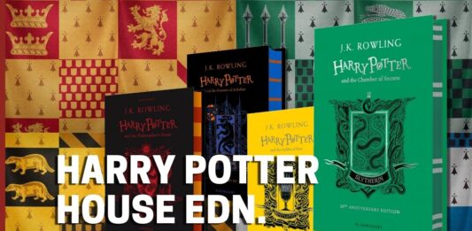 List of all Harry Potter Hogwarts House Special Edition Book List - BookReviewsTV