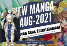 New Manga Releases August 2021 - Seven Seas Entertainment - BookReviewsTV