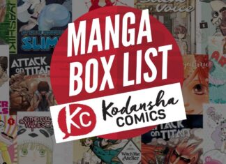 KODANSHA COMICS MANGA BOX LIST - BookReviewsTV